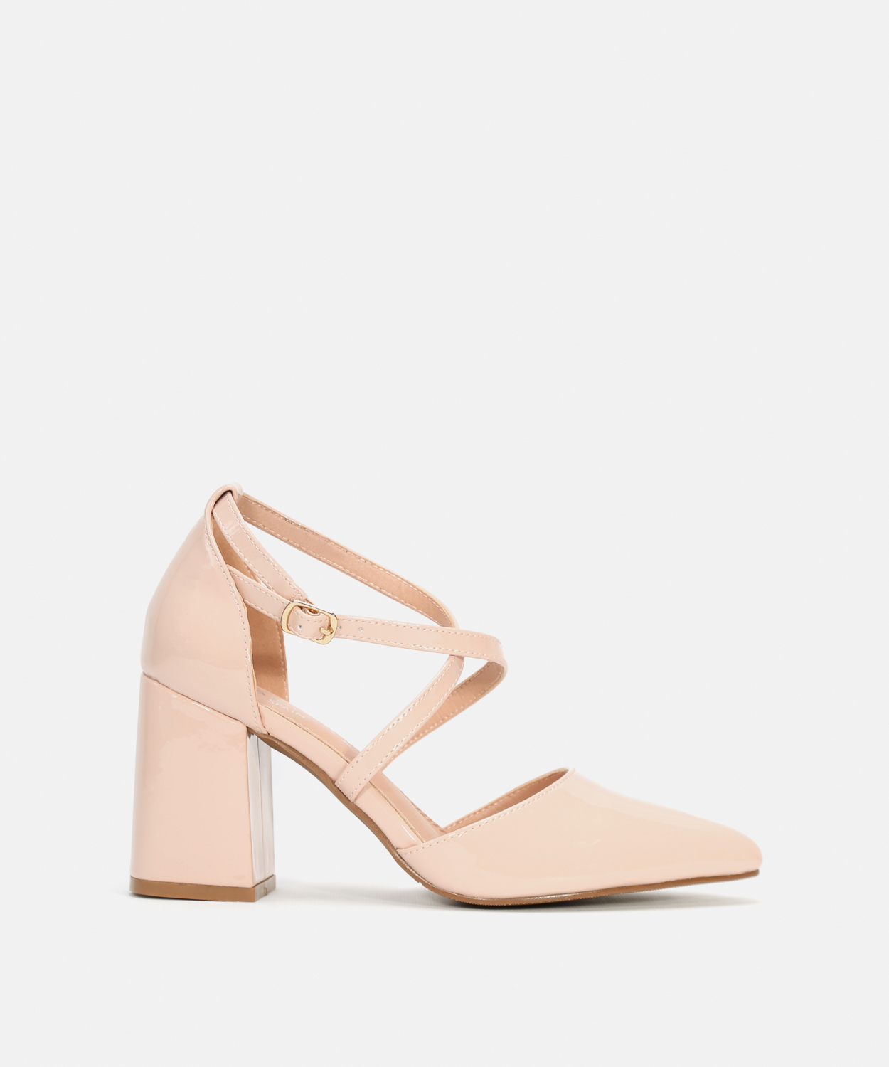 Zapatos tacón tiras cruzadas image number null